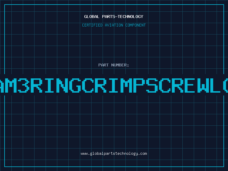 Aviation Part 6BAM3RINGCRIMPSCREWLOCK