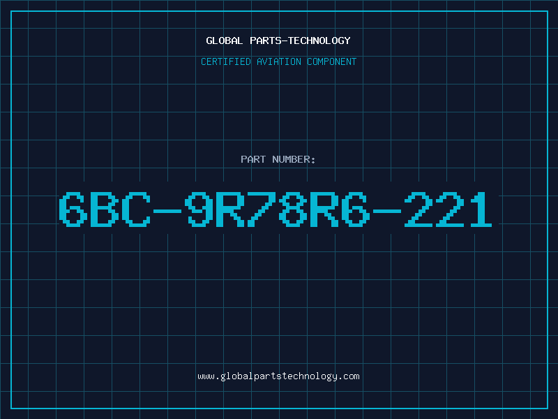 Aviation Part 6BC-9R78R6-221