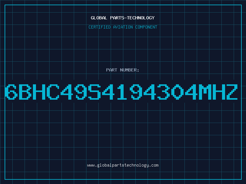 Aviation Part 6BHC49S4194304MHZ