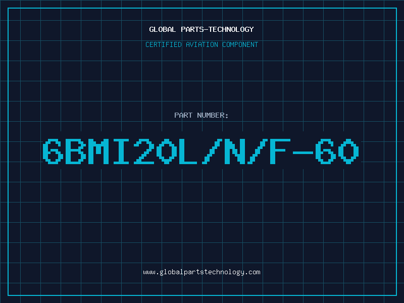 Aviation Part 6BMI20L/N/F-60