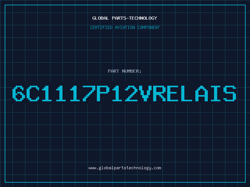 Aviation Part 6C1117P12VRelais