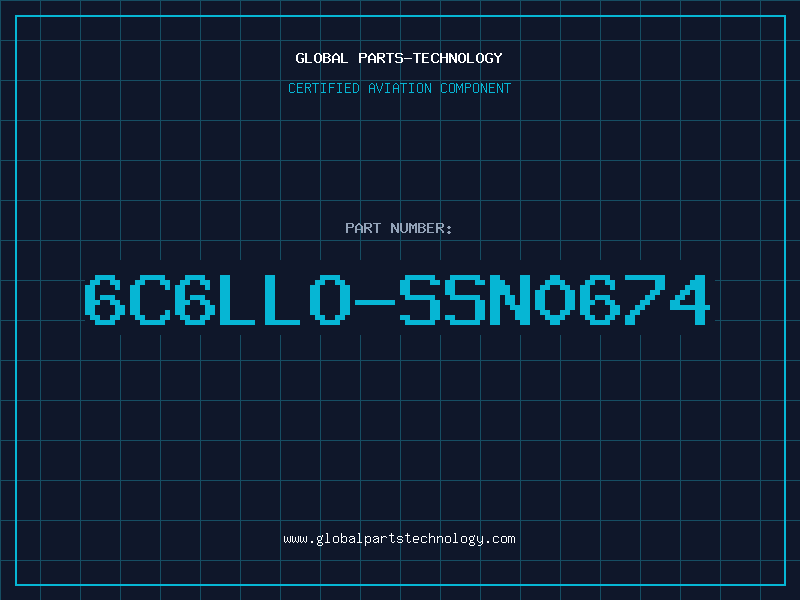 Aviation Part 6C6LLO-SSN0674
