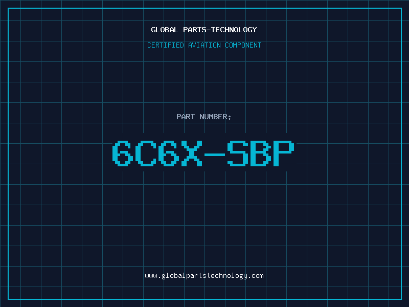 Aviation Part 6C6X-SBP