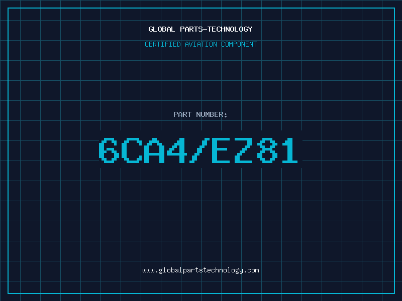 Aviation Part 6CA4/EZ81