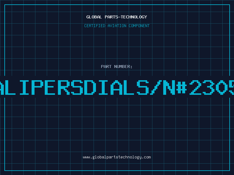 Aviation Part 6CALIPERSDIALS/N#230514