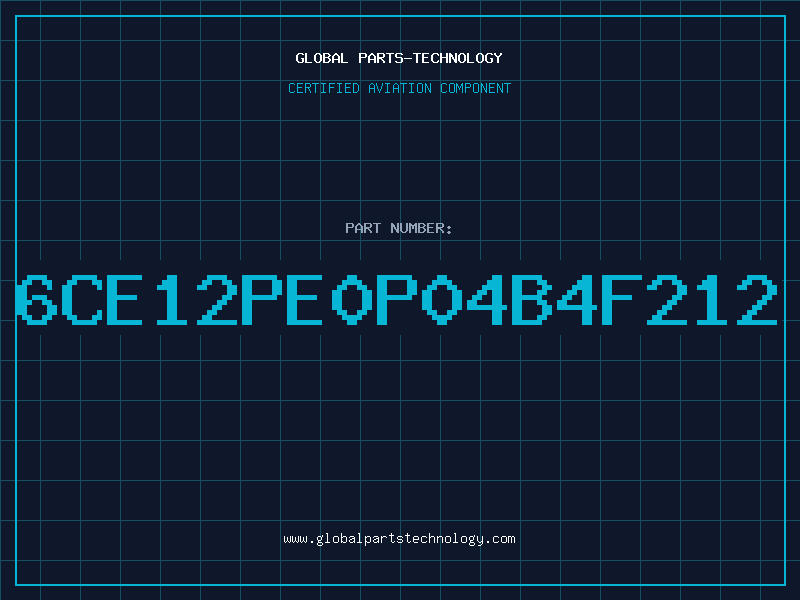 Aviation Part 6CE12PE0P04B4F212
