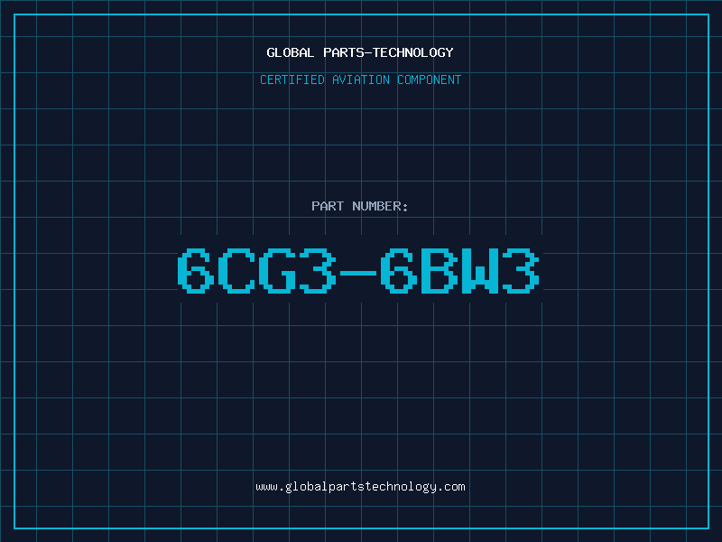 Aviation Part 6CG3/6BW3