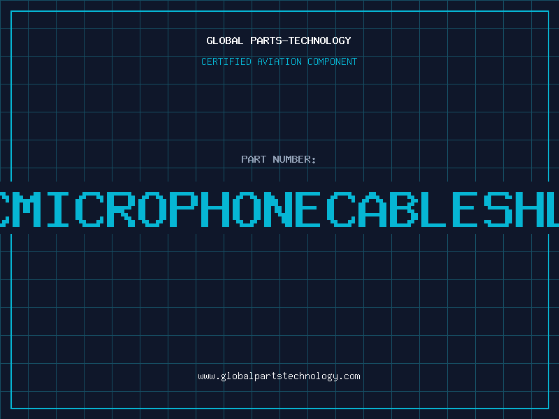 Aviation Part 6CMICROPHONECABLESHLD