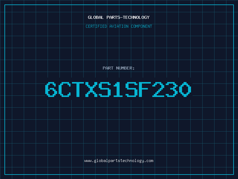 Aviation Part 6CTXS1SF230