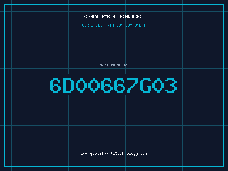Aviation Part 6D00667G03