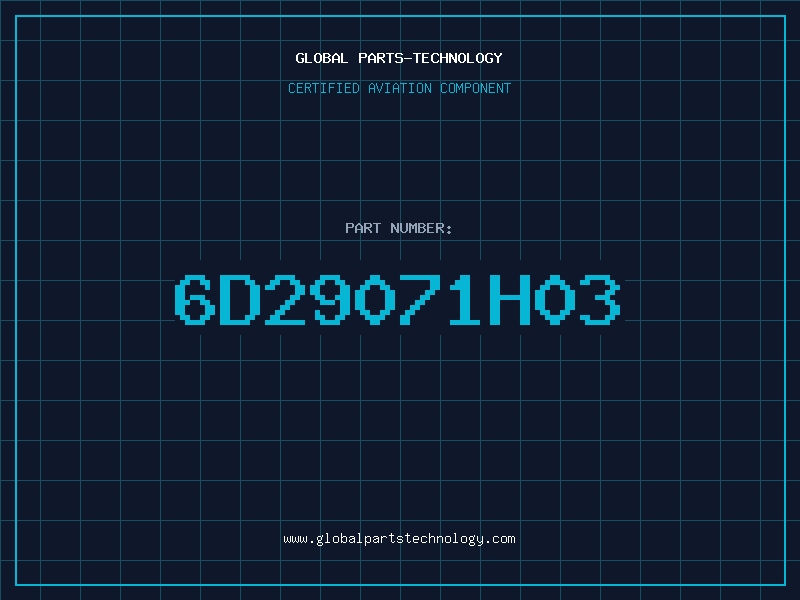 Aviation Part 6D29071H03