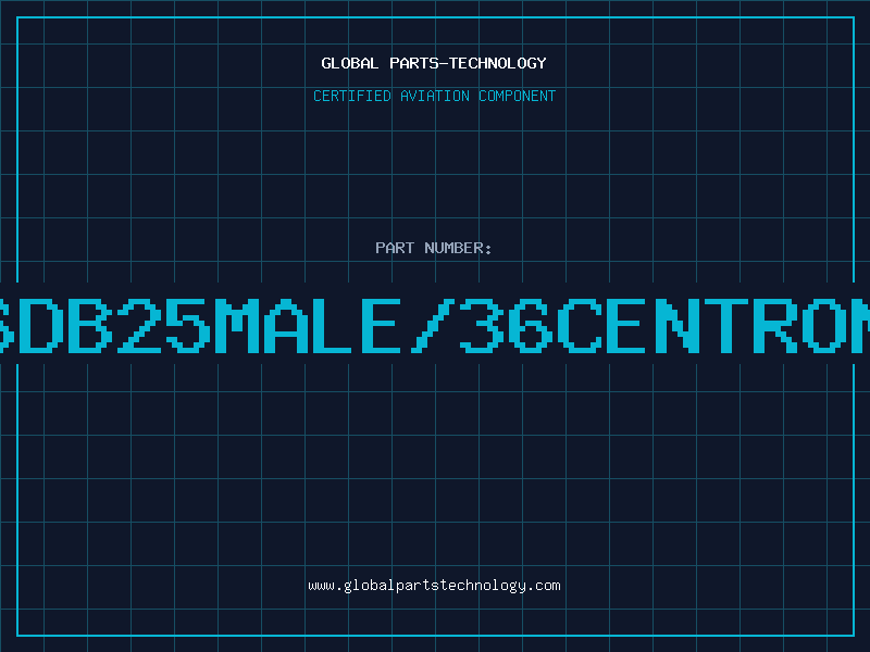 Aviation Part 6DB25MALE/36CENTRON
