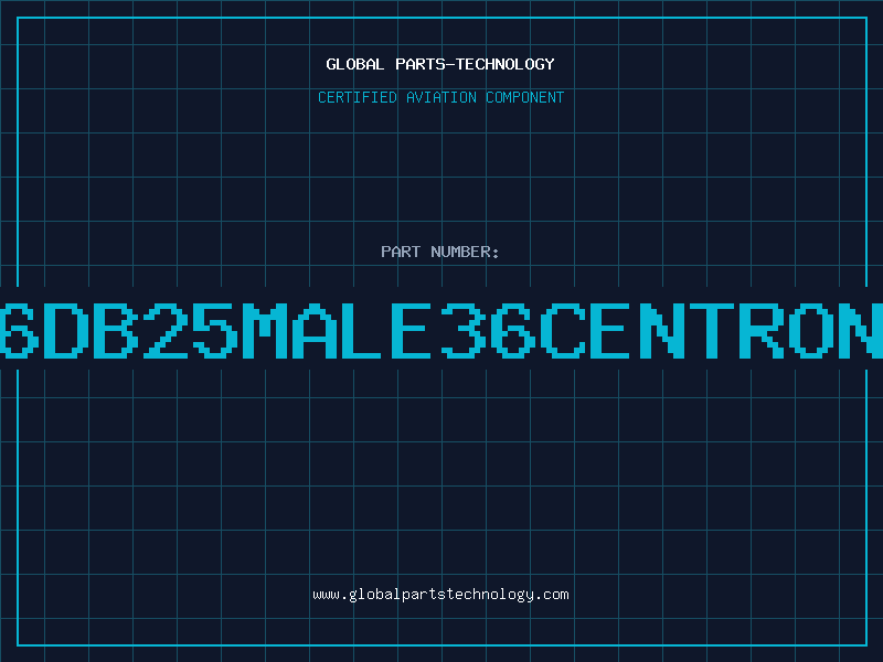 Aviation Part 6DB25MALE36CENTRON