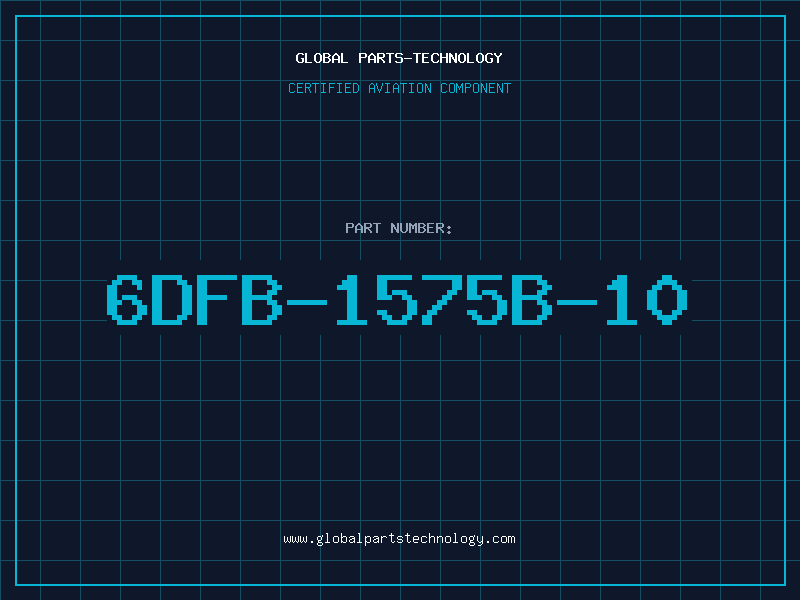 Aviation Part 6DFB-1575B-10