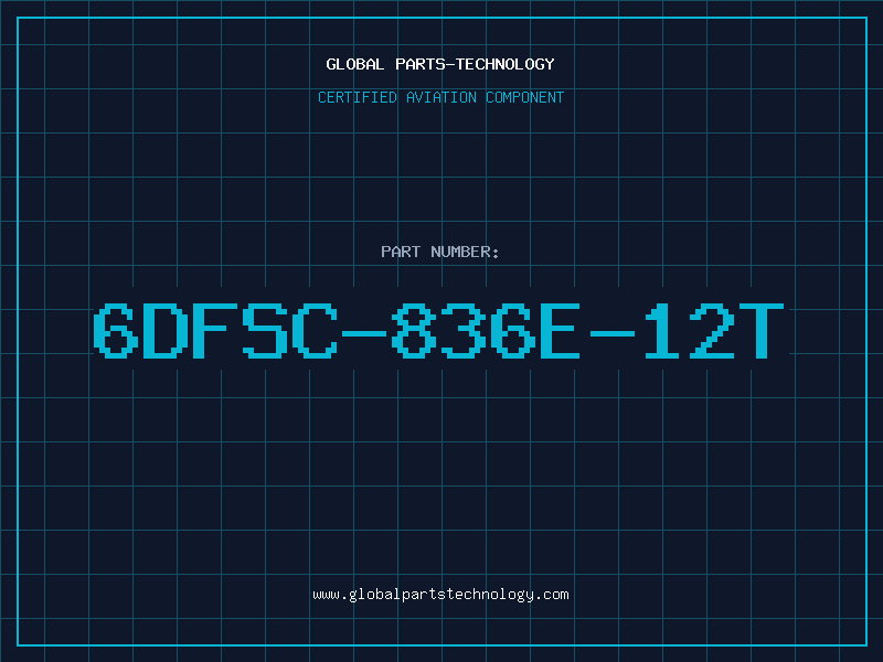 Aviation Part 6DFSC-836E-12T