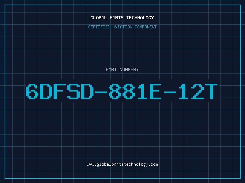 Aviation Part 6DFSD-881E-12T