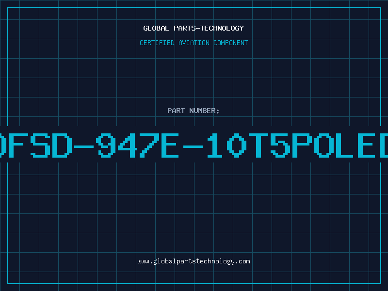 Aviation Part 6DFSD-947E-10T5POLEDF