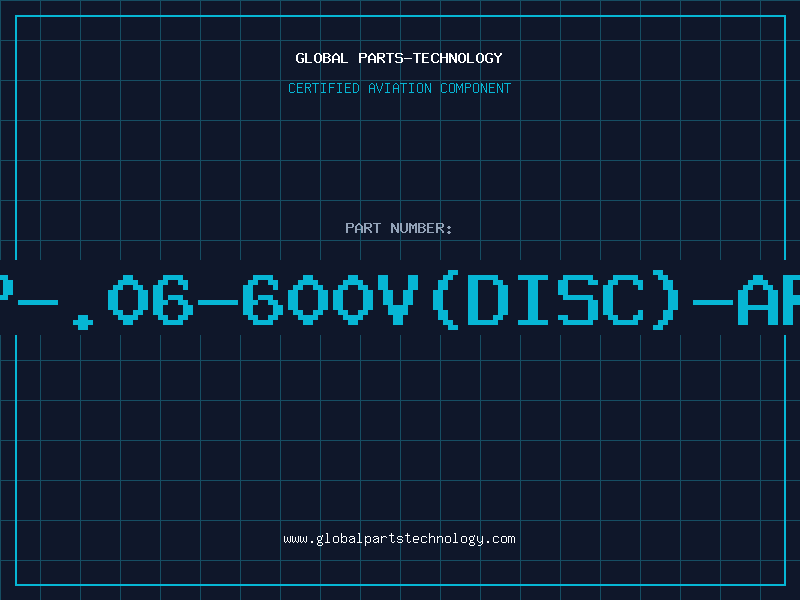 Aviation Part 6DP-.06-600V(DISC)-ARCO
