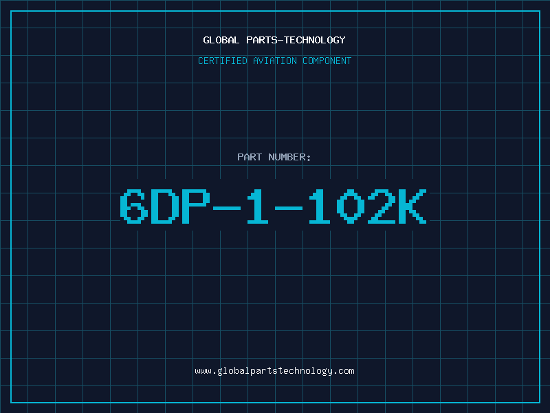 Aviation Part 6DP-1-102K