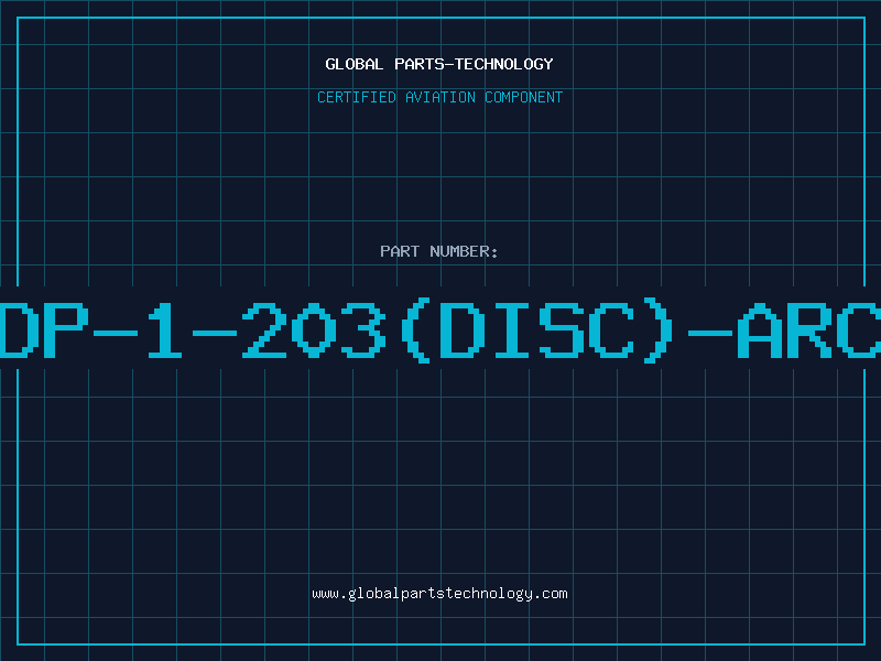 Aviation Part 6DP-1-203(DISC)-ARCO
