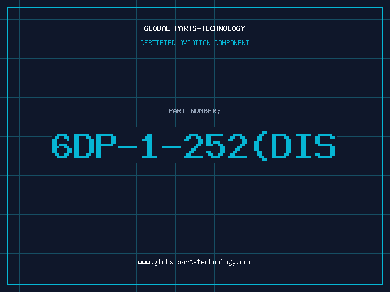 Aviation Part 6DP-1-252(DIS