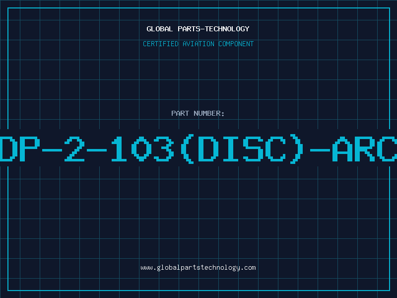 Aviation Part 6DP-2-103(DISC)-ARCO