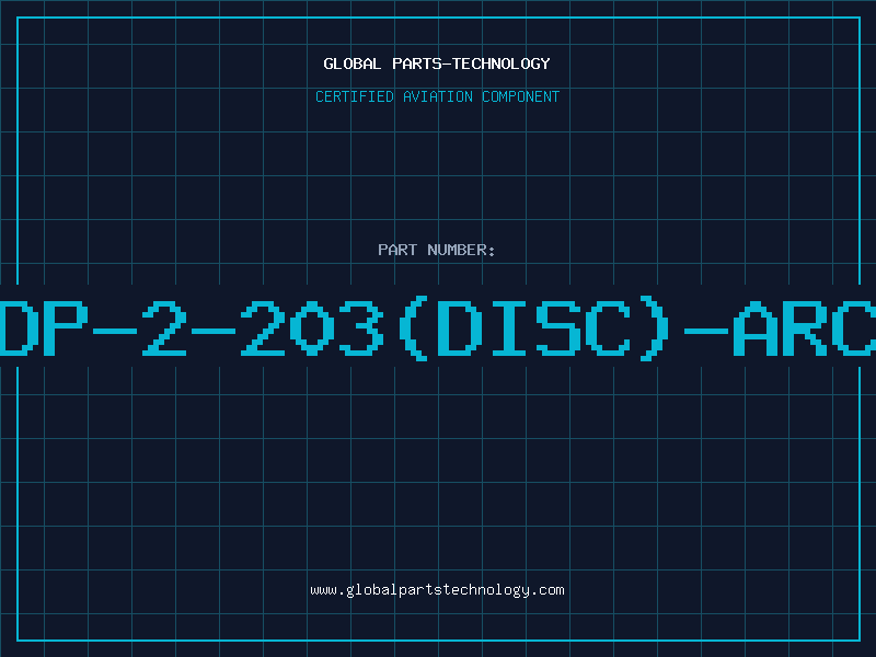 Aviation Part 6DP-2-203(DISC)-ARCO