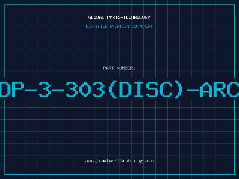 Aviation Part 6DP-3-303(DISC)-ARCO