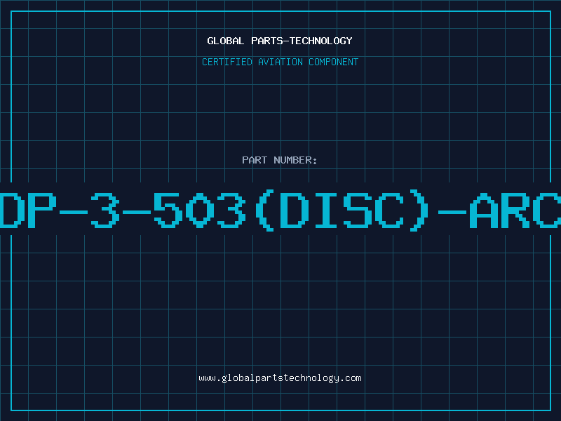 Aviation Part 6DP-3-503(DISC)-ARCO