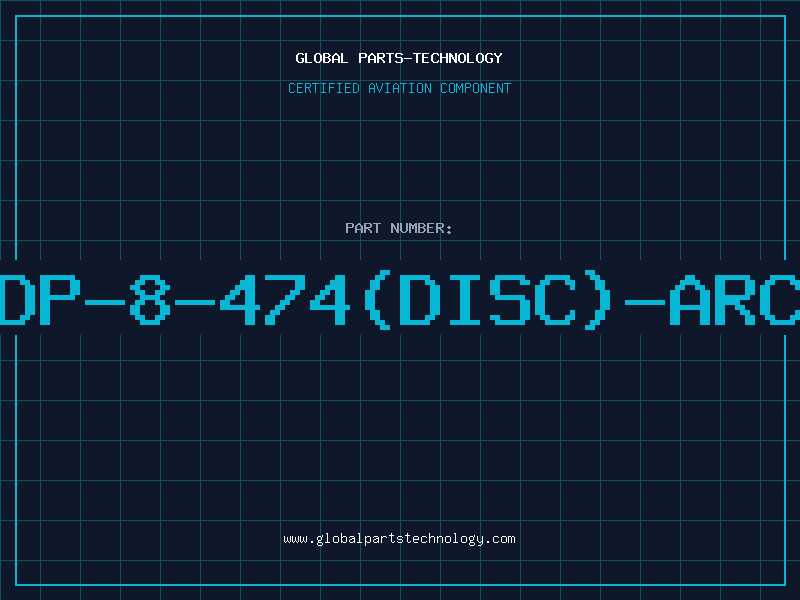 Aviation Part 6DP-8-474(DISC)-ARCO