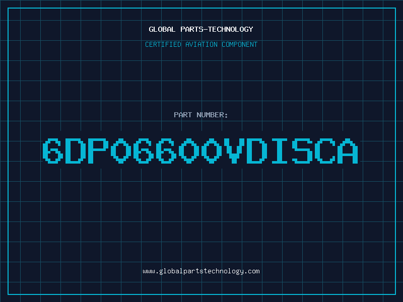 Aviation Part 6DP06600VDISCA