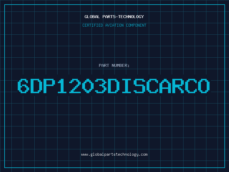 Aviation Part 6DP1203DISCARCO
