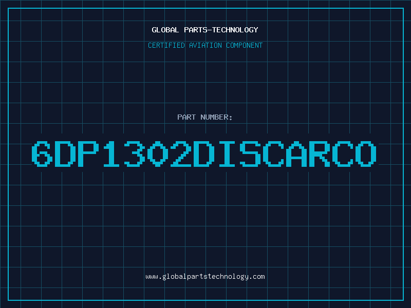 Aviation Part 6DP1302DISCARCO