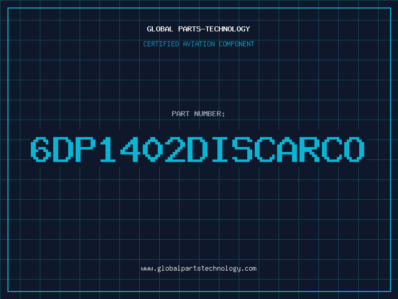 Aviation Part 6DP1402DISCARCO