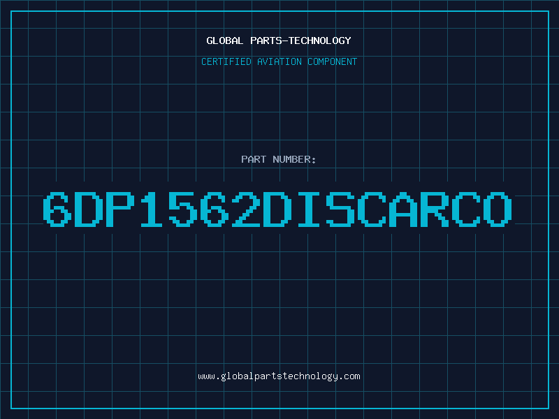 Aviation Part 6DP1562DISCARCO