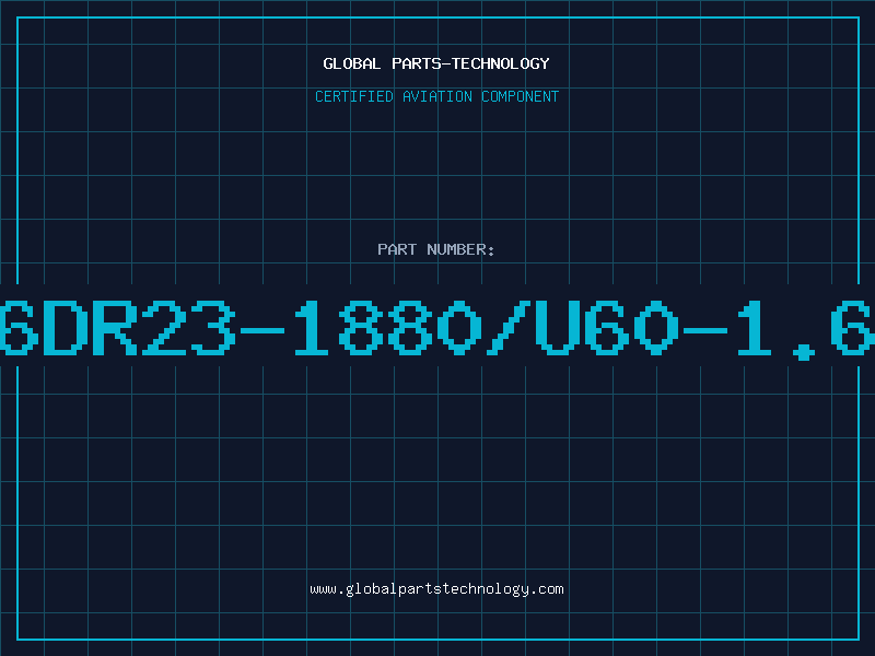 Aviation Part 6DR23-1880/U60-1.6