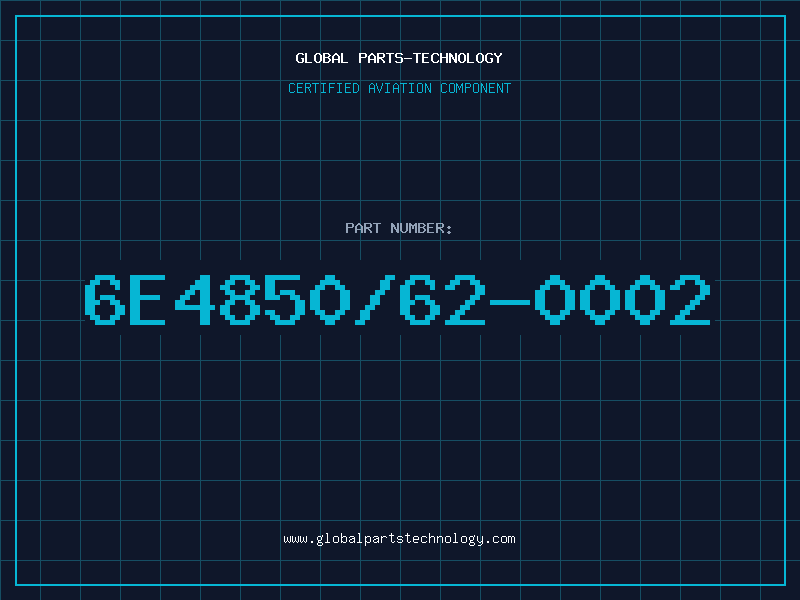 Aviation Part 6E4850/62-0002