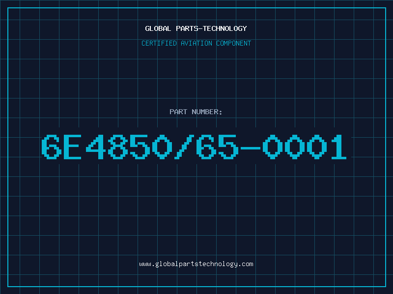 Aviation Part 6E4850/65-0001