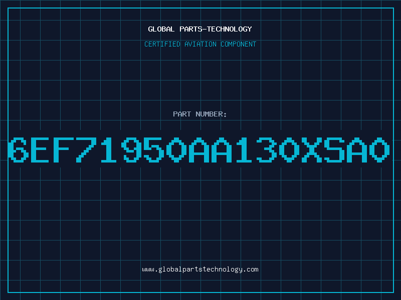 Aviation Part 6EF71950AA130XSA0