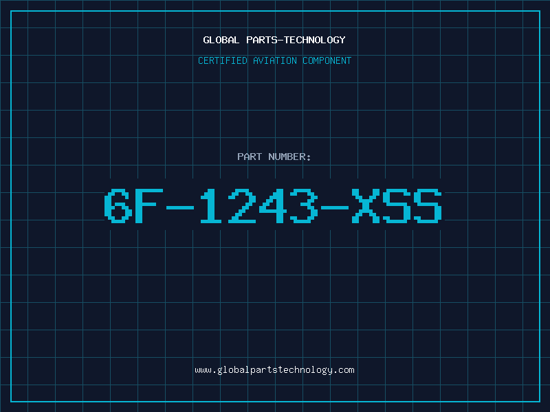 Aviation Part 6F-1243-XSS