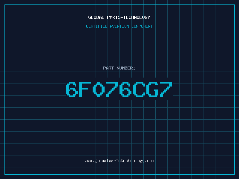 Aviation Part 6F076CG7