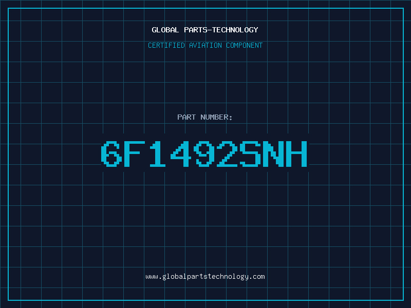 Aviation Part 6F1492SNH