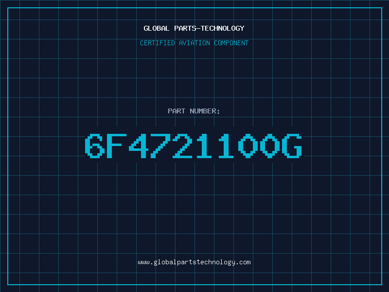 Aviation Part 6F4721100G