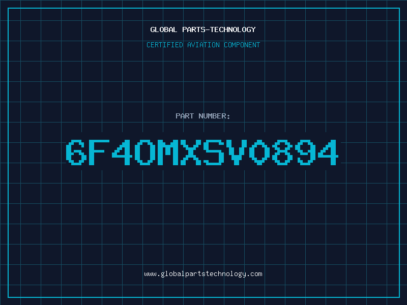 Aviation Part 6F4OMXSV0894