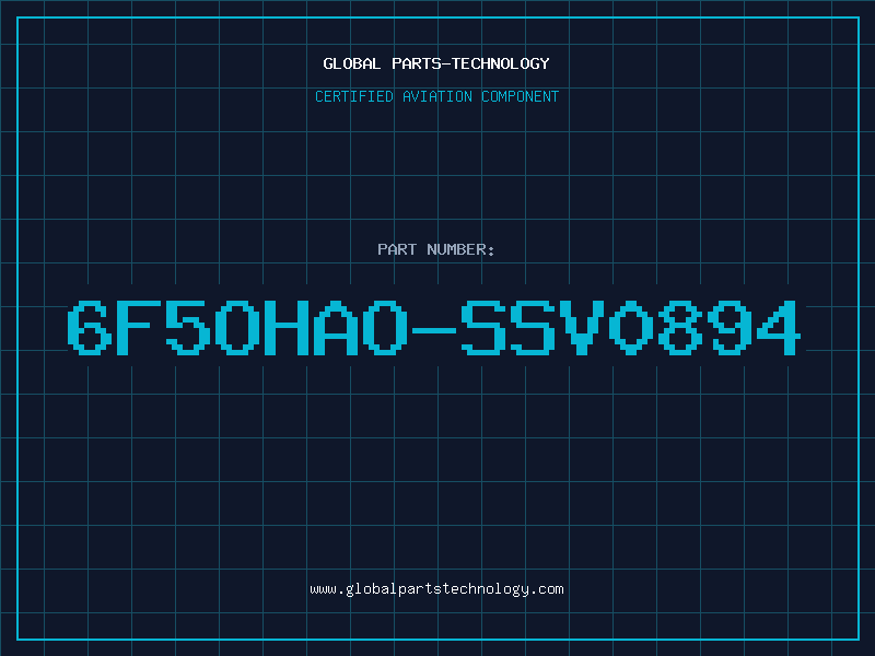 Aviation Part 6F5OHAO-SSV0894