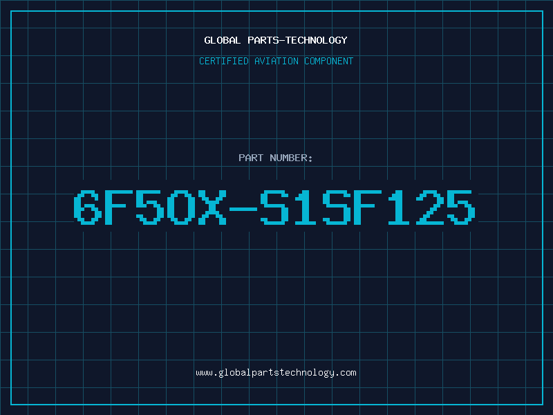 Aviation Part 6F5OX-S1SF125