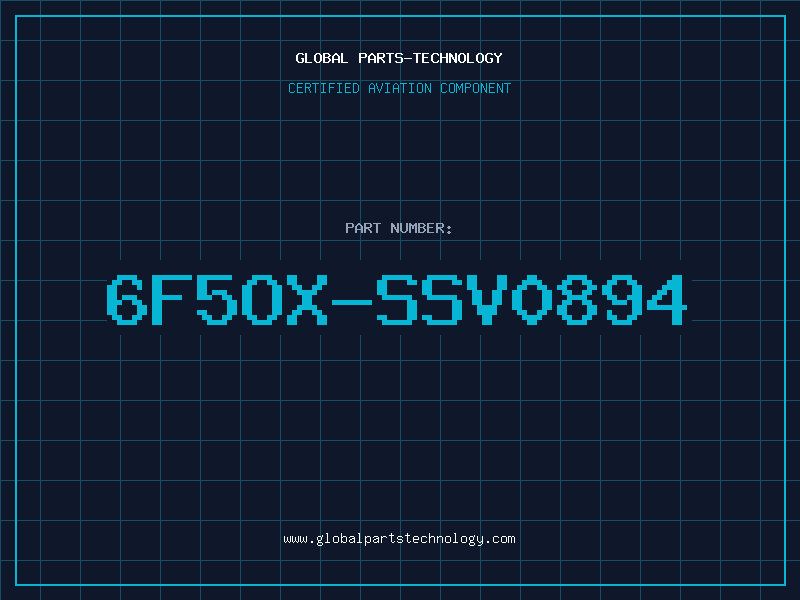 Aviation Part 6F5OX-SSV0894