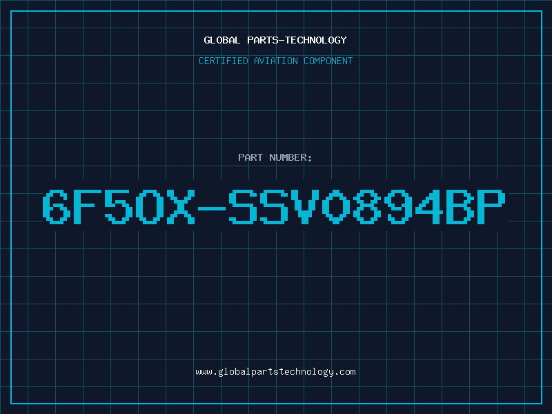 Aviation Part 6F5OX-SSV0894BP