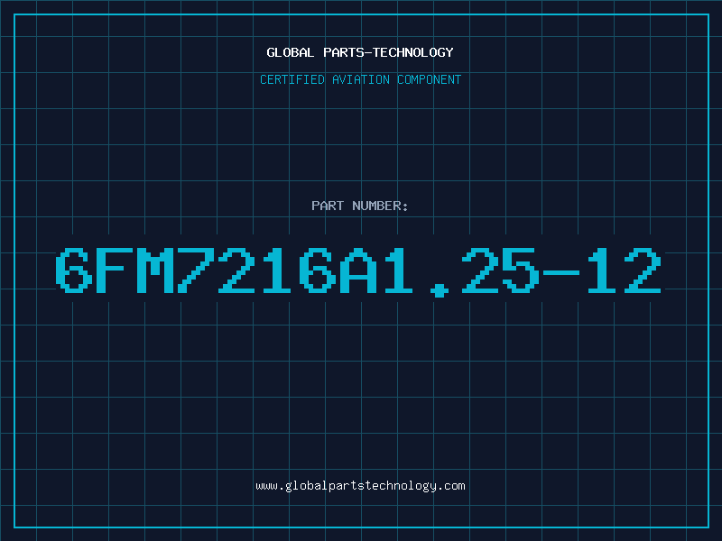 Aviation Part 6FM7216A1.25-12