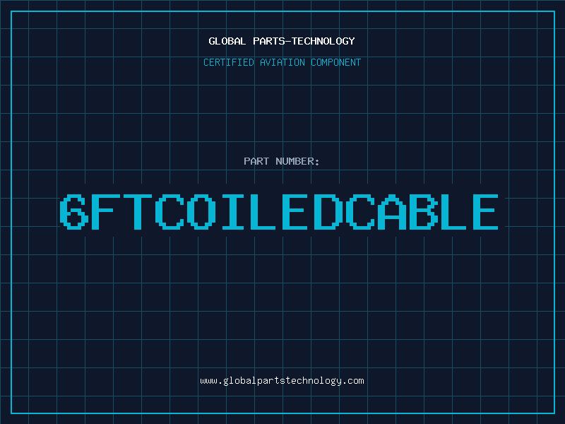 Aviation Part 6FTCOILEDCABLE